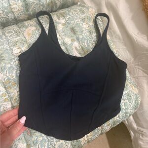 Lululemon Align Corset Navy Top